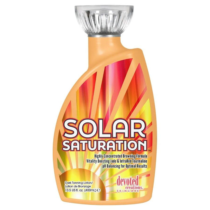 Devoted Creations Solar Saturation Tanning Lotion Browning Formula 400ml