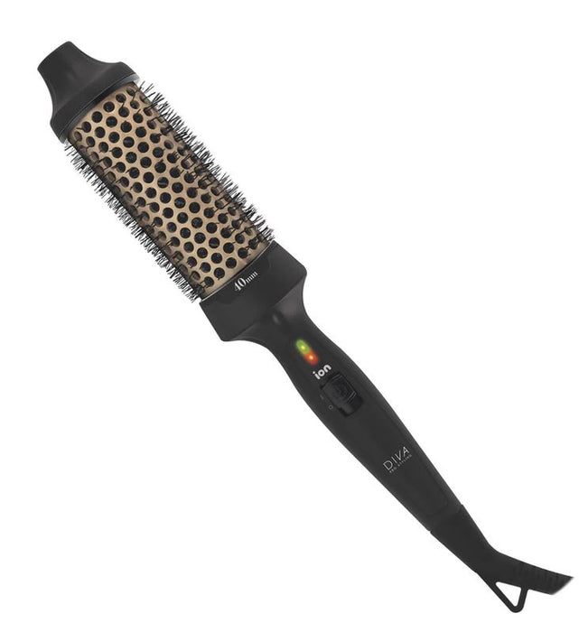 Diva Pro Ceramic Hot Brush Keratin Infused Barrel