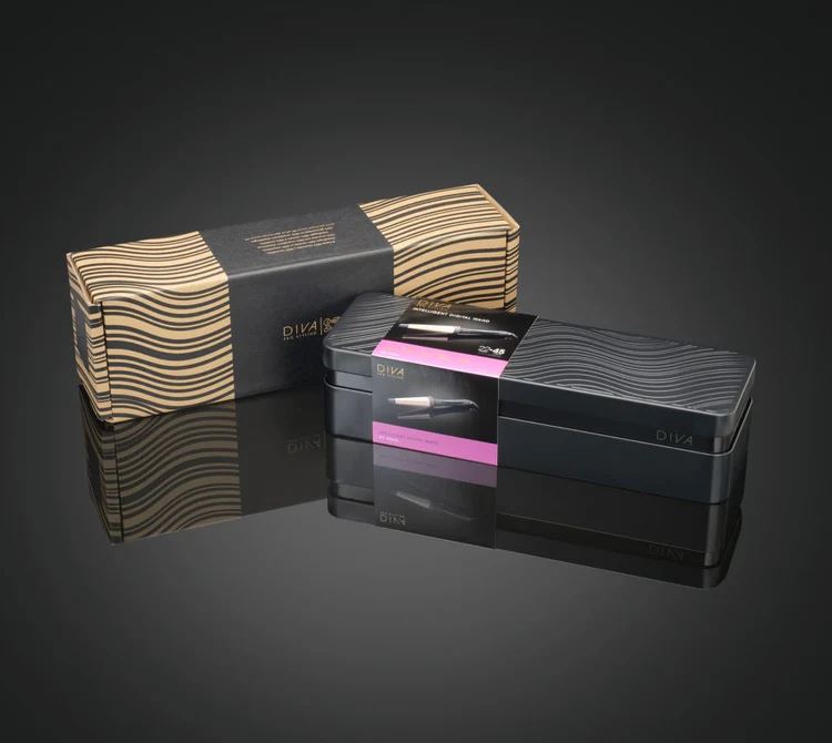 Diva Pro Digital Hair Curling Wand 3 Metre Salon Cable