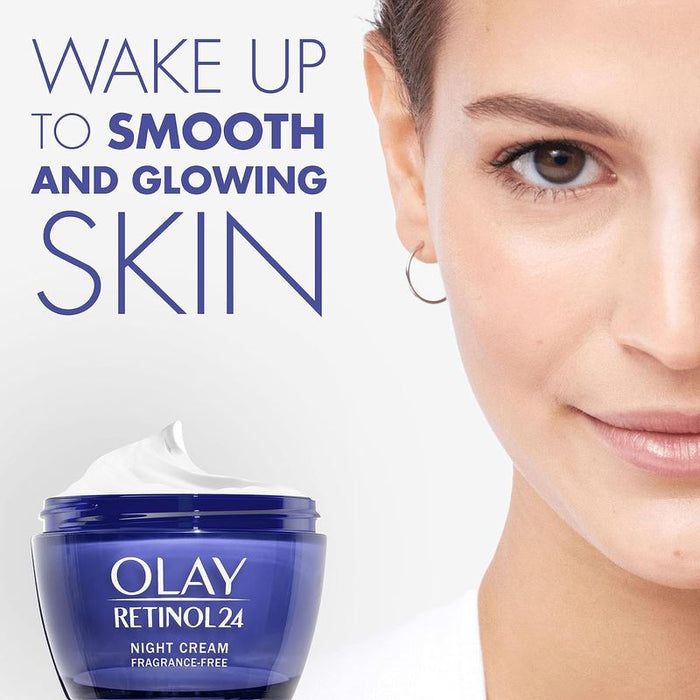 Olay Regenerist Retinol 24 Night Face Cream Moisturiser - 50ml