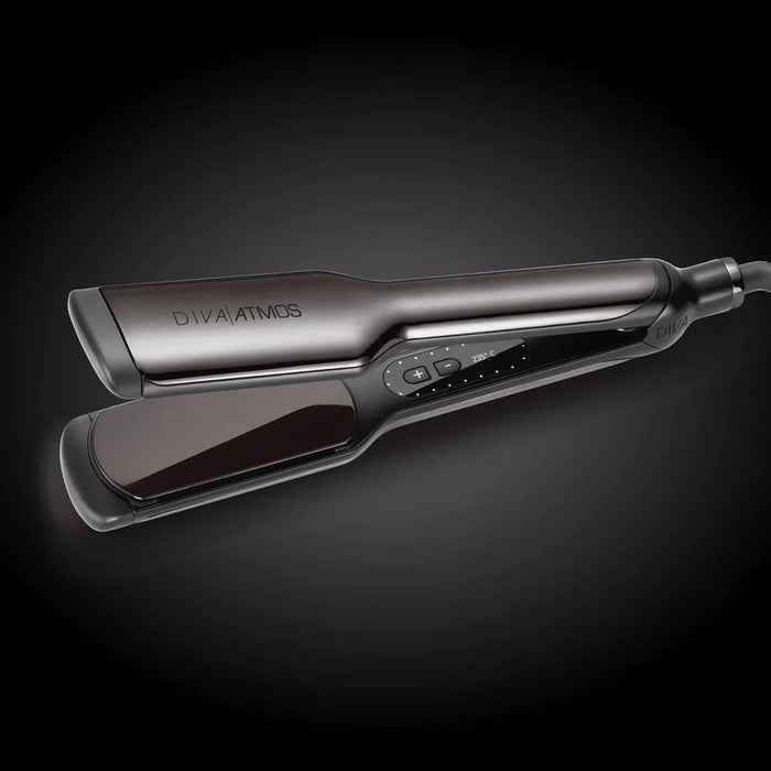 Diva Pro Styling Atmos XXL Wide Professional Hair Styler 51mm Multi-Voltage Plug