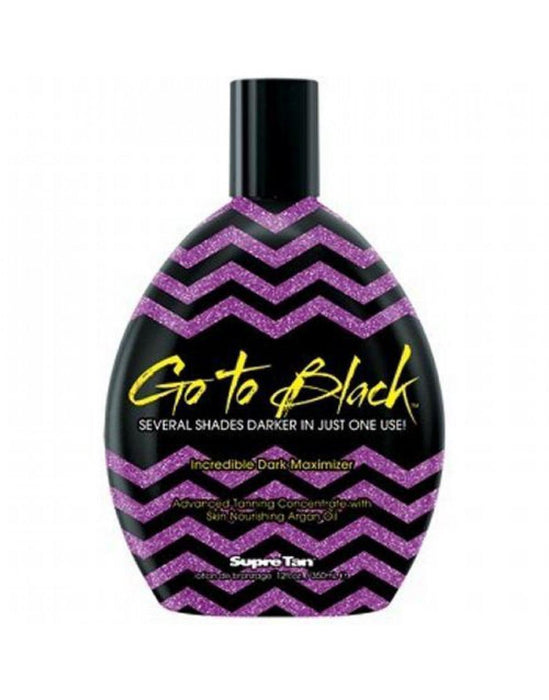 Supre Tan Go To Black Incredibly Dark Maximiser Tanning Lotion 350ml