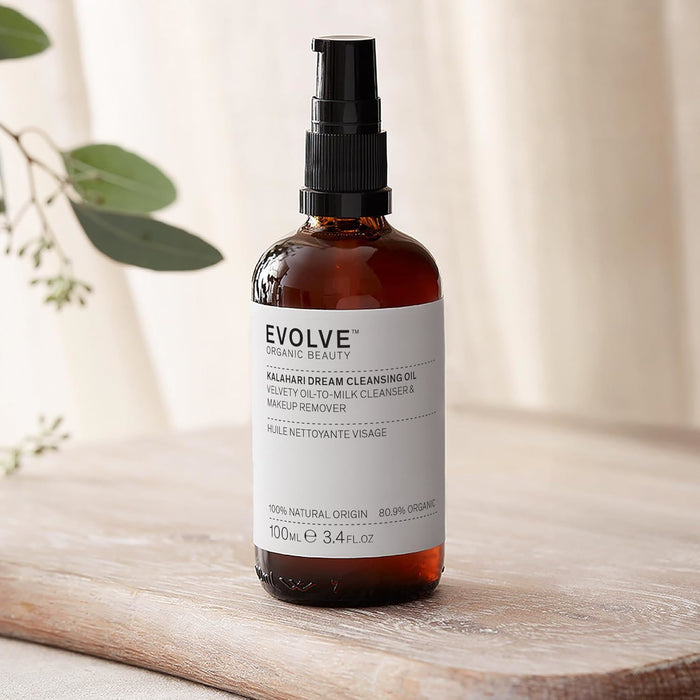 Evolve Beauty Organic Kalahari Dream Natual Vegan Cleansing Oil - 100ml