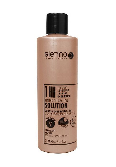 Sienna X Pro Sunless Tanning Spray Hydrating Long Lasting Tan Lotion 250ml