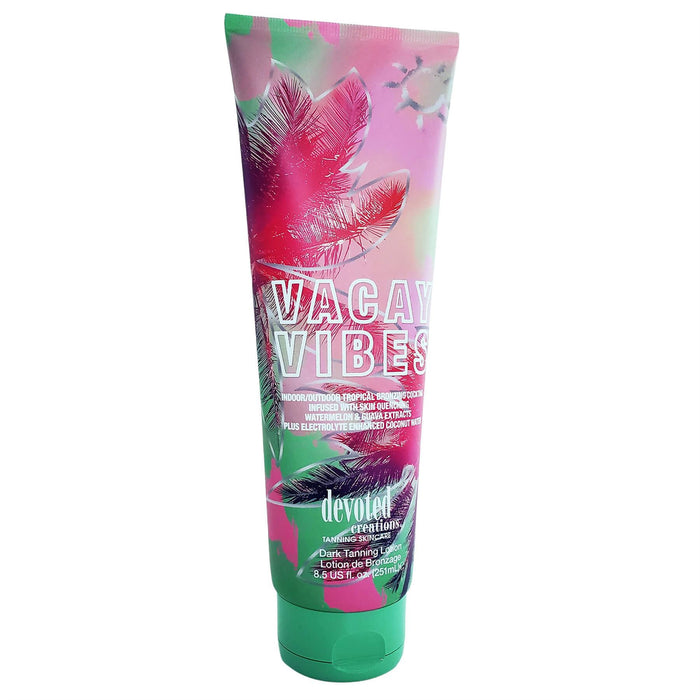 Devoted Creations Vacay Vibes Tanning Lotion Dark Bronzer Formula