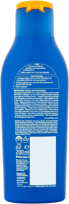 NIVEA SUN Protect & Moisture Sun Lotion SPF 15 Water Resistant - 200ml