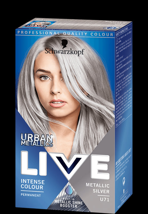 Schwarzkopf Urban Metallics Permanent Hair Colour - 3 Pack