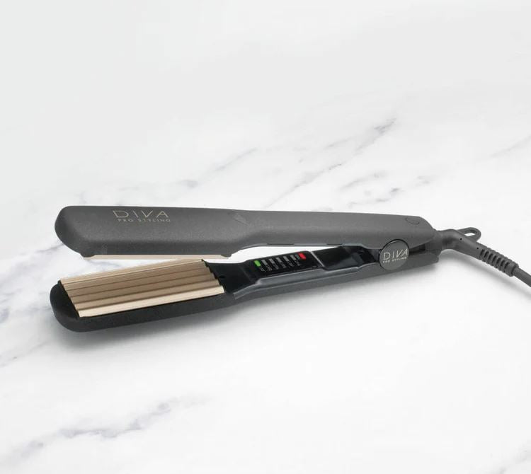 Diva Pro Digital Hair Crimper Keratin Infused Plates