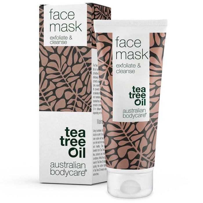 Australian Bodycare Face Mask Exfoliator & Cleanser With Tea Tree Oil