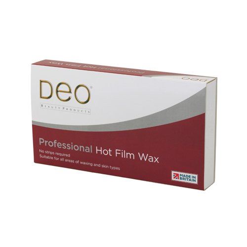 DEO Hot Film Red Wax Blocks for Professional Waxing - 500g