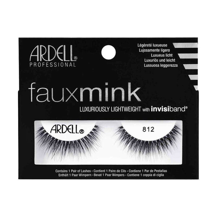 Ardell Faux Mink Eye Lashes Lightweight Invisiband Full Lash Look