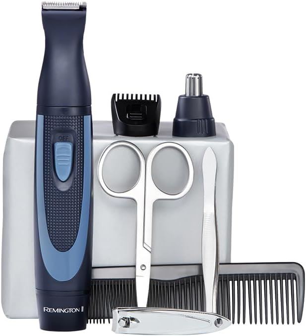 Remington NE3890 Hair Travel Grooming Kit – 13-in-1 Trimmer Nose & Detail