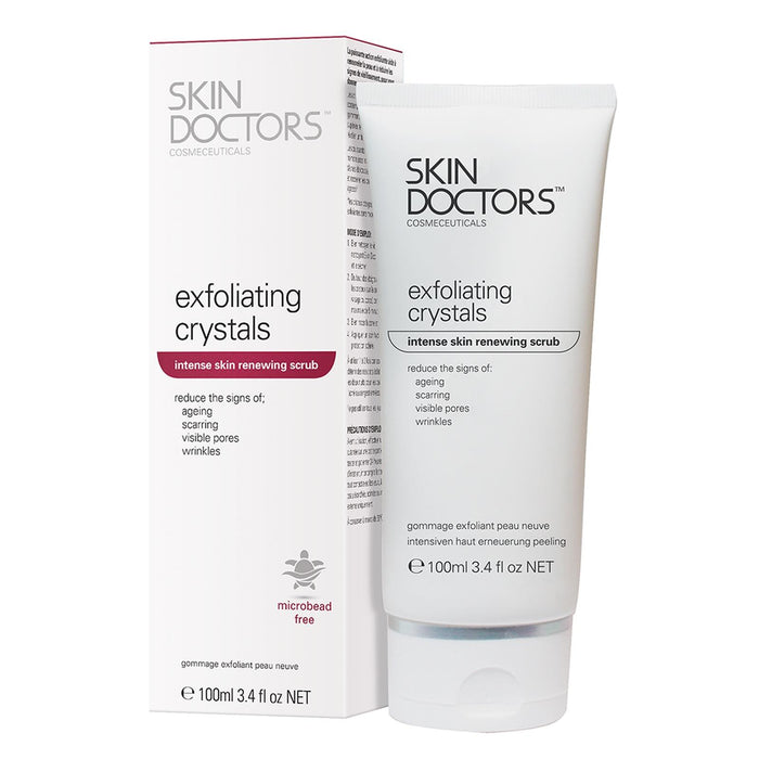 Skin Doctors Exfoliating Crystals Facial Scrub Skin Polishing Dead Skin Removal 50g