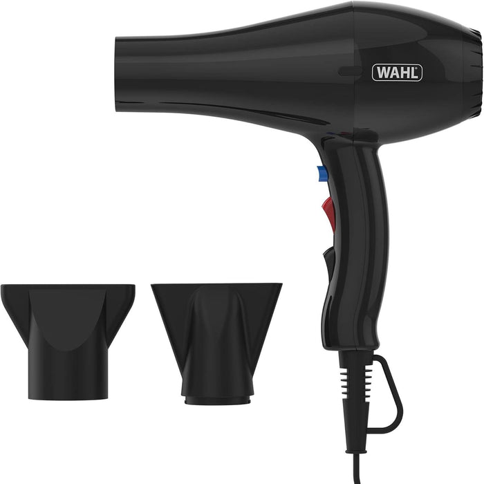 Wahl ZY141 Ionic Style Hair Dryer Powerful 2200W Ionic Blow Dryer with Nozzle