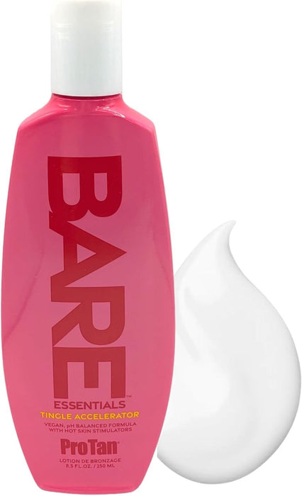 Pro Tan Bare Essentials Tingle Accelerator Heat Intensifier Tanning Lotion - 236ml