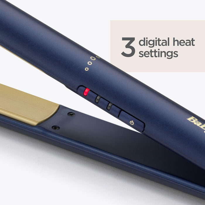 BaByliss Midnight Luxe 235 Hair Straightener - Ceramic Plates Styling Tool