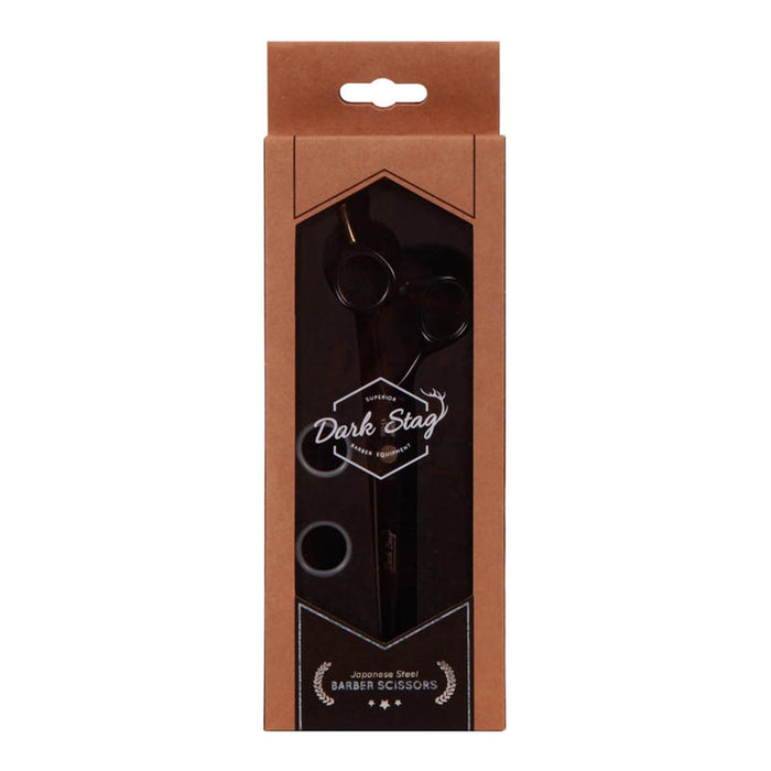 Dark Stag DSO Offeset Black Barber Scissors High Performance Durable