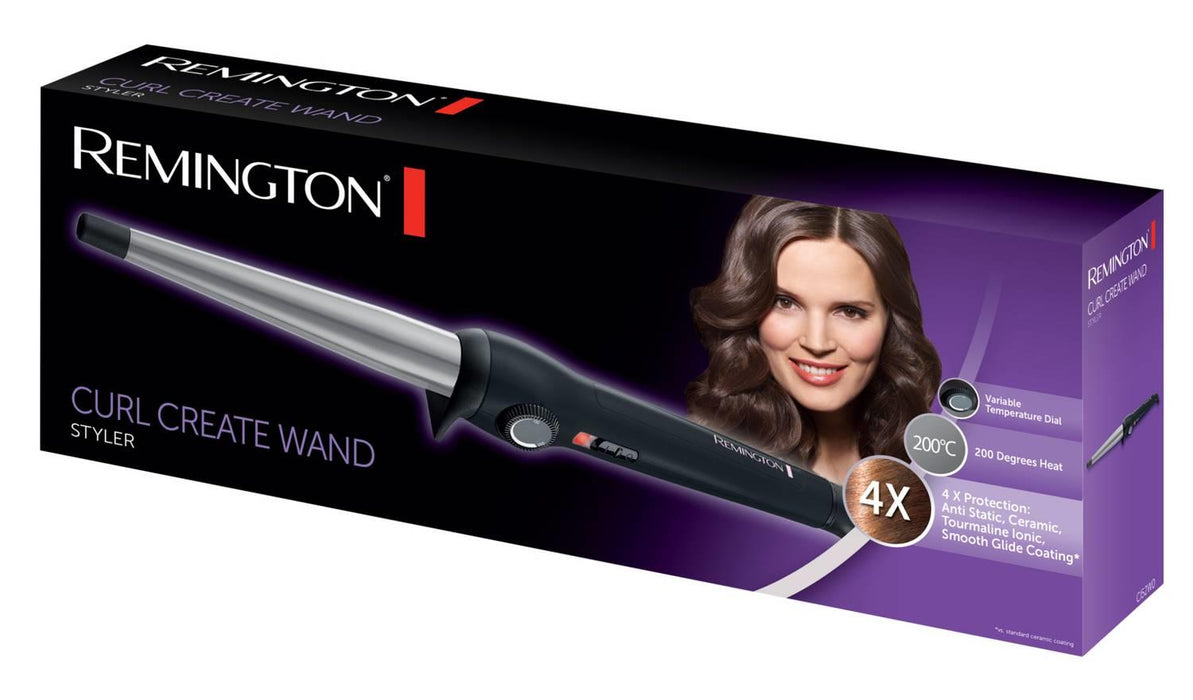 Remington C152WO Curl Create Curling Want Tongs - 25 Settings