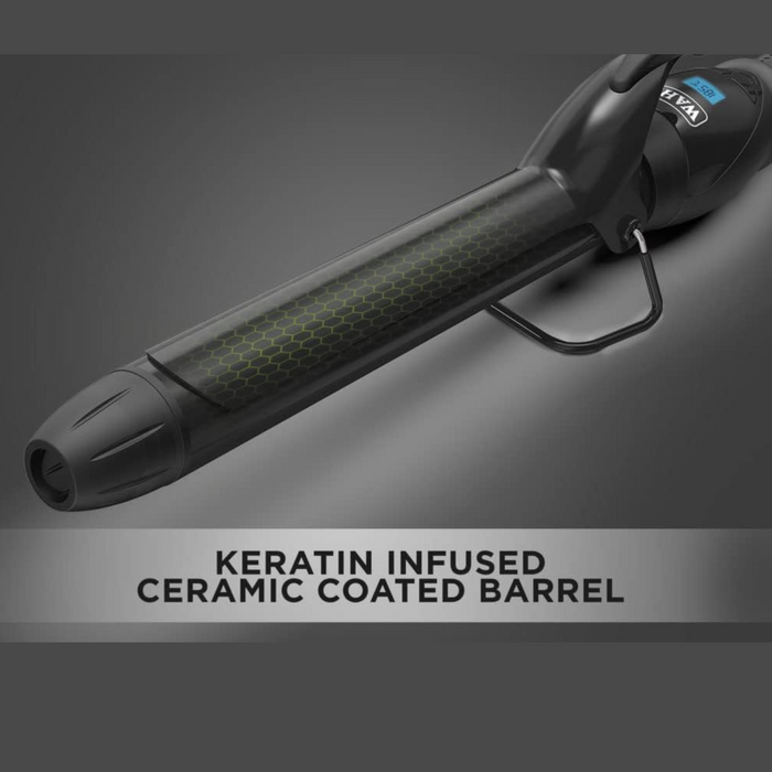 Wahl ZX911 Pro Shine 16mm Curling Tong Ceramic Hair Curler for Defined Curls