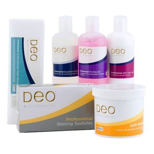 DEO 1000cc Salon Waxing Wax Heater Starter Kit - Black