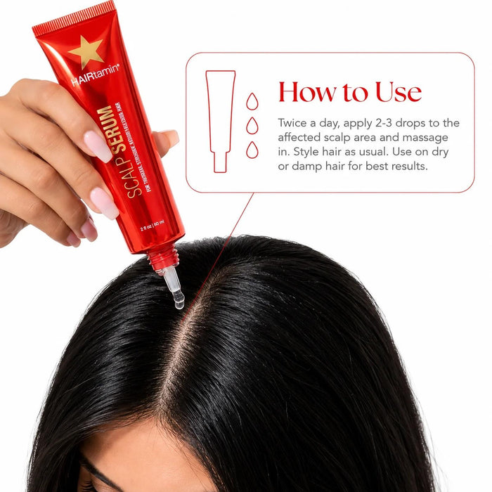 HAIRtamin Gorgeous Growth Scalp Serum Hair Growth Strengthening Treatment 50ml