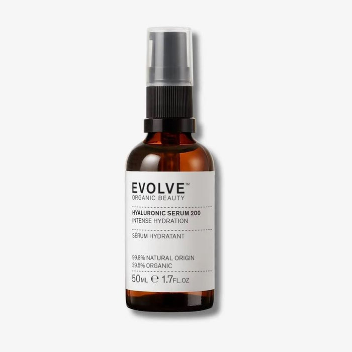 Evolve Beauty Organic Hyaluronic Serum 200 Intense Skin Hydration 50ml