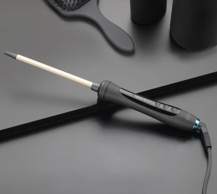 Diva Pro Micro-Stick Curling Wand Tong 10mm Ceramic Barrel