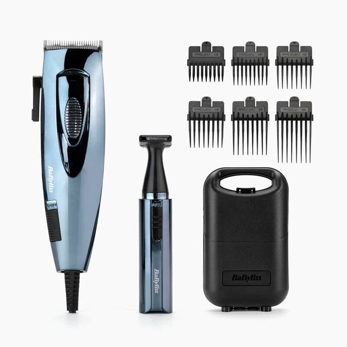 Babyliss 7456U Powerblade Pro Hair Clipper With Battery Operated Precision Trimmer