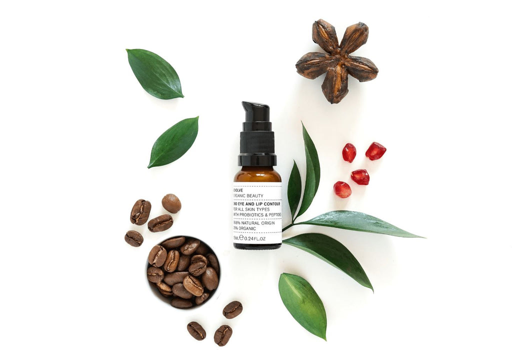 Evolve Beauty Organic 360 Eye Lip Contour Fine Lines & Wrinkles 15ml