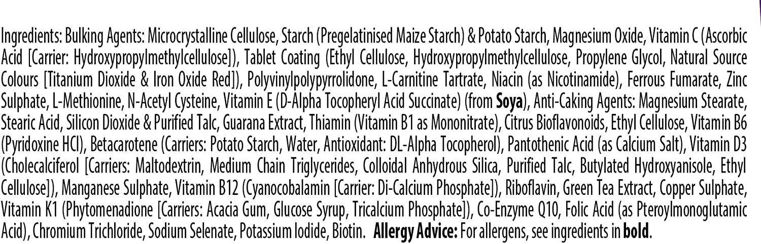 VITABIOTICS WELLWOMAN SPORT & FITNESS - 30 TABLETS 3for2