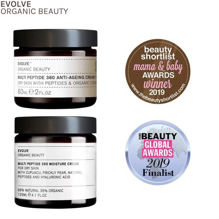 Evolve Beauty Face Cream Anti Wrinkle Anti Ageing Skin Boost Firmness 60/120ml