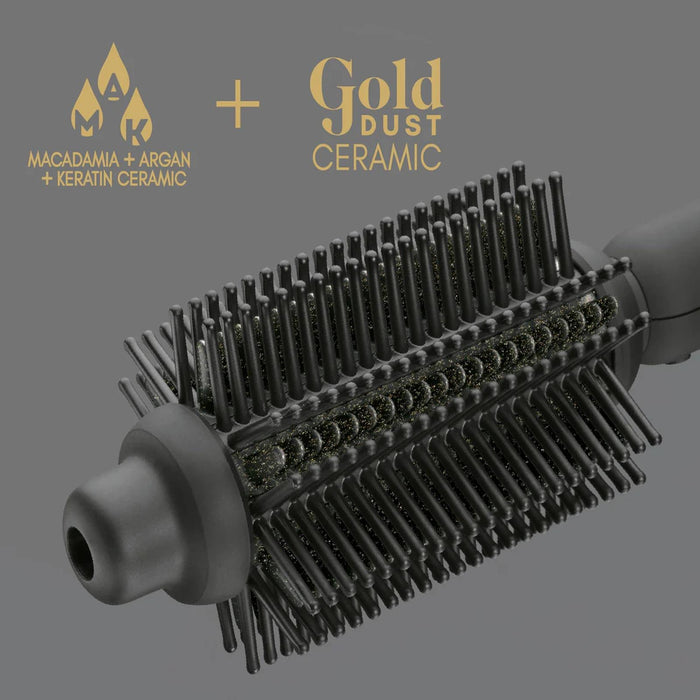 Diva Pro Precious Metals Gold Dust Full A3:B14Volume Curlig & Styling Hair Brush