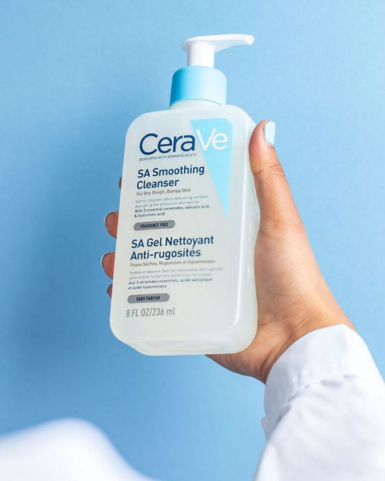 CeraVe SA Smoothing Cleanser Gentle Exfoliation for Normal Skin 236ml