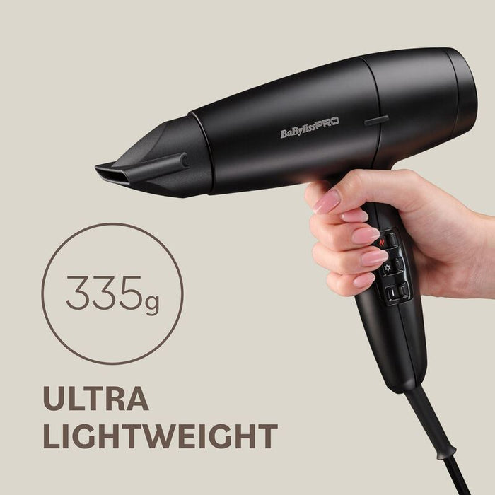 BaByliss PRO Lupia 2200W Hair Dryer High Speed Digital Ionic - Compact 2200W