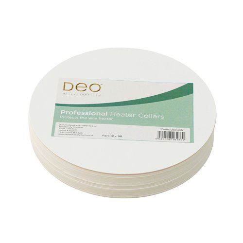 DEO Collars for 425g & 450g Wax Heaters - Cardboard - Pack of 50
