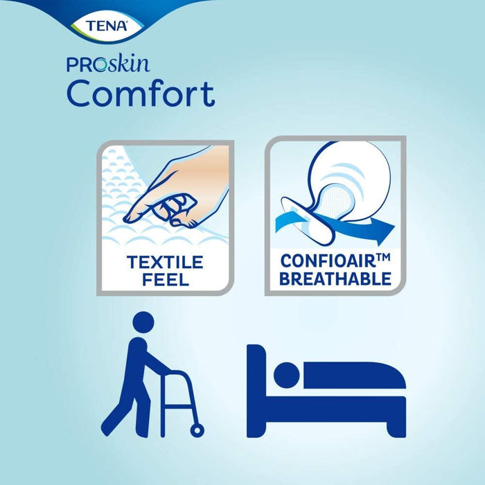 Tena Comfort Incontinence Pads Normal 1000ml-1250ml Absorption Range - 42 Pack