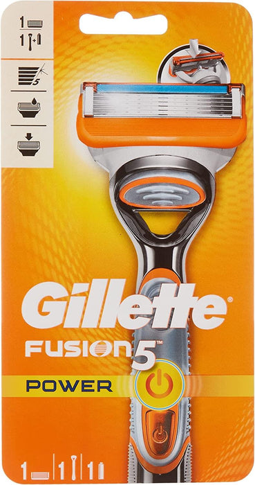 Gillette Fusion 5 Power Razor For Men With Precision Trimmer & Auto Shut Off