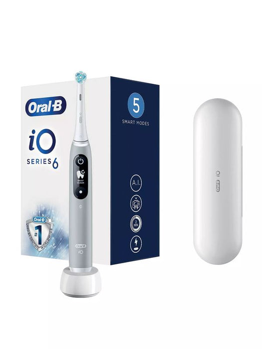 Oral-B iO 6 Ultimate Clean Electric Toothbrush - Grey Opal