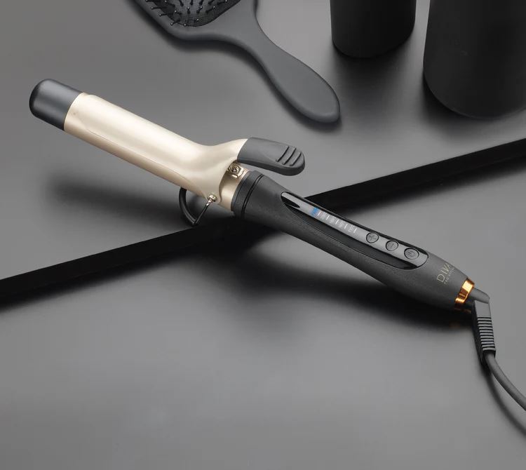 Diva Pro Digital Curling Tong Wand Keratin Barrel
