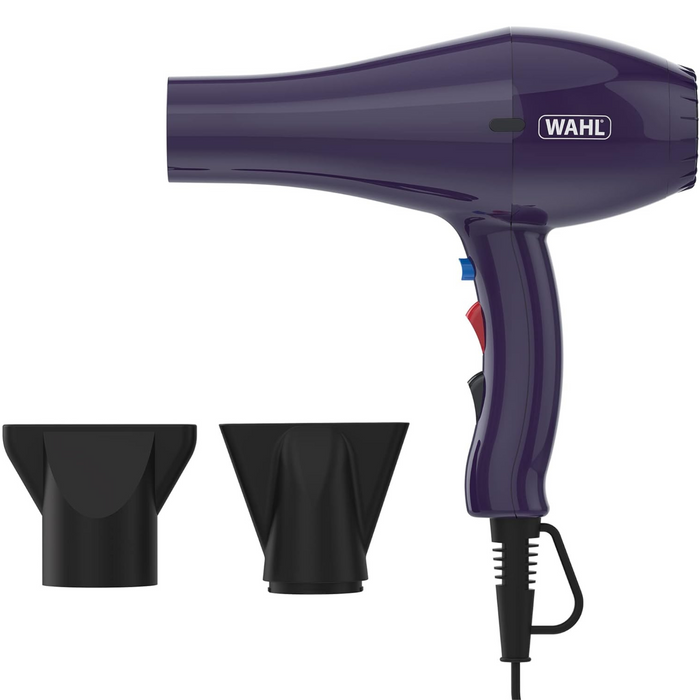 Wahl ZY145 Ionic Style Hair Dryer Purple 2200W Salon Performance Hair Dryer