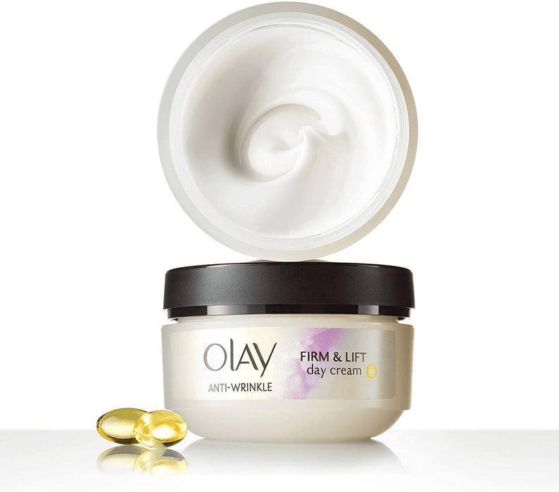 Olay Anti-Wrinkle Firm & Lift SPF15 Day Cream Niacinamide and Pro Vitamin - 50ml