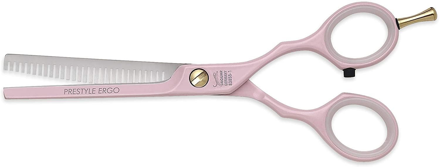 Jaguar PreStyle Pink Ergo 5.5" Hairdressing thinning Scissors