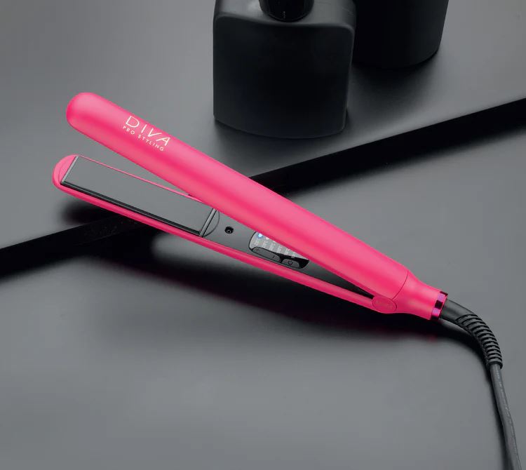 Diva Pro Digital Hair Styler Ergonomic Design - Magenta