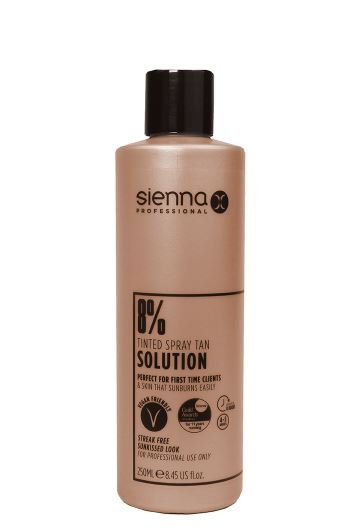 Sienna X Pro Tanning 8% Solution Streak Free Spray Tan Lotion 250ml