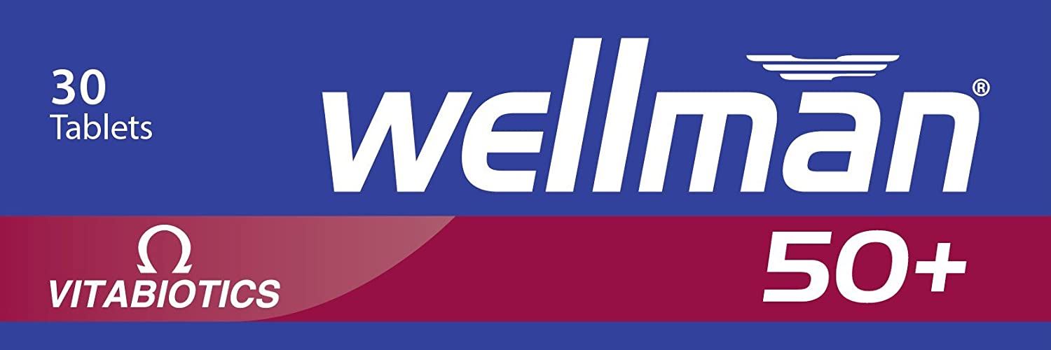 VITABIOTICS WELLMAN 50+ - 30 TABLETS 3for2