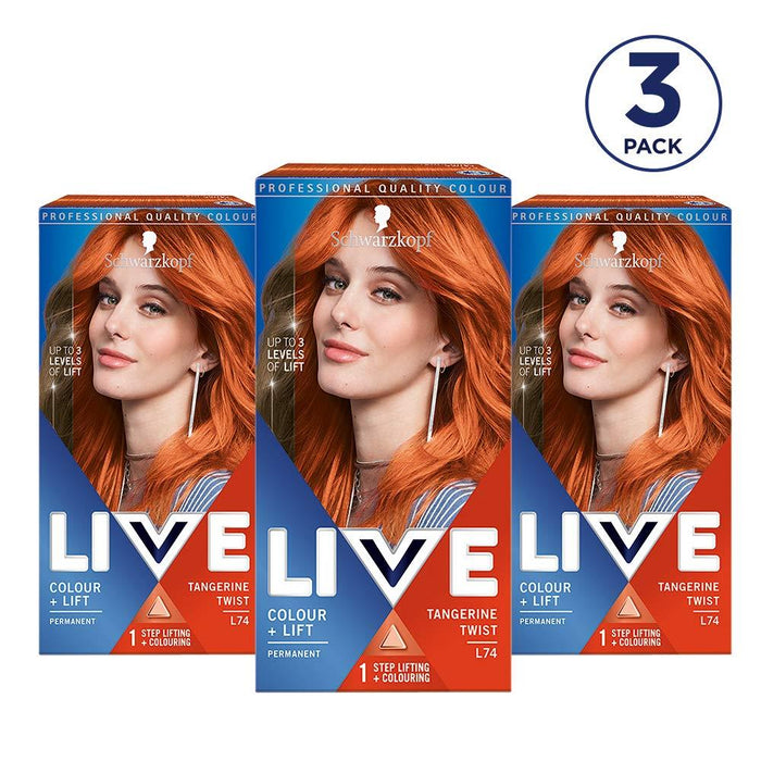 Schwarzkopf Live Hair Colour & Lift Range - Choice Of Colours