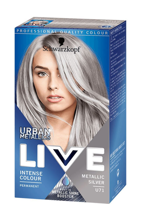 Schwarzkopf Urban Metallics Permanent Hair Colour - 3 Pack