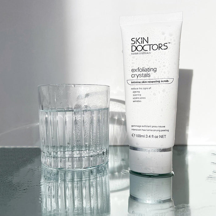 Skin Doctors Exfoliating Crystals Facial Scrub Skin Polishing Dead Skin Removal 50g