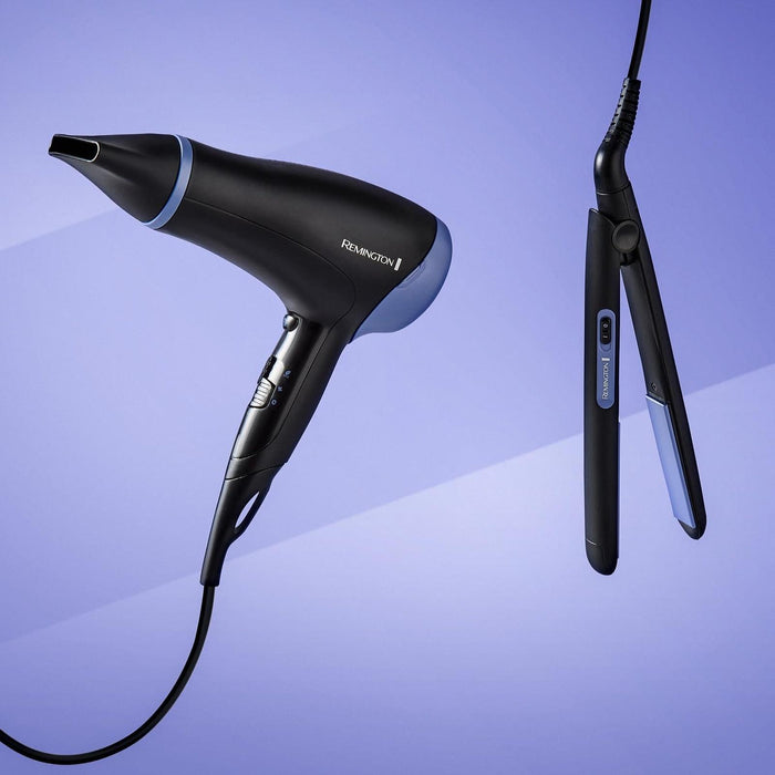 Remington D3016GP Hair Dryer & Straightener Set – Style Essential Gift Set Kit