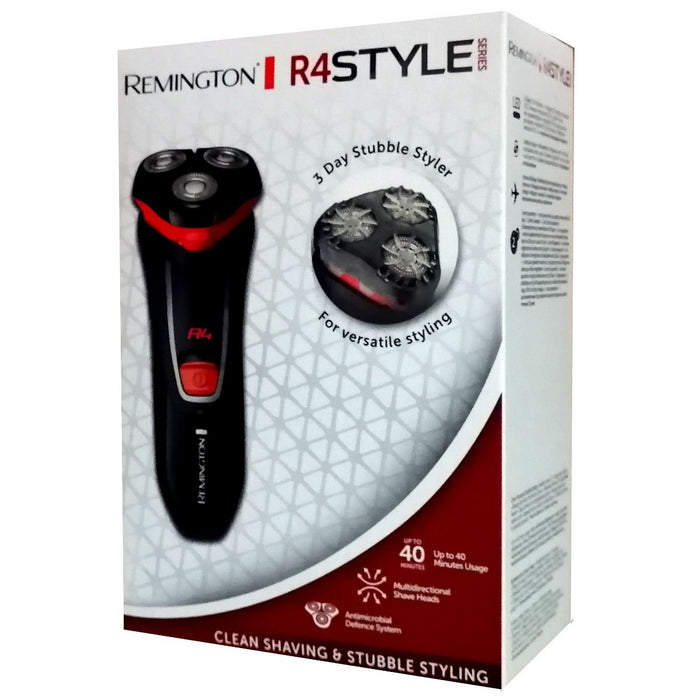 Remington R4 Style Series Cordless Rotary Shaver Dual Track Blades